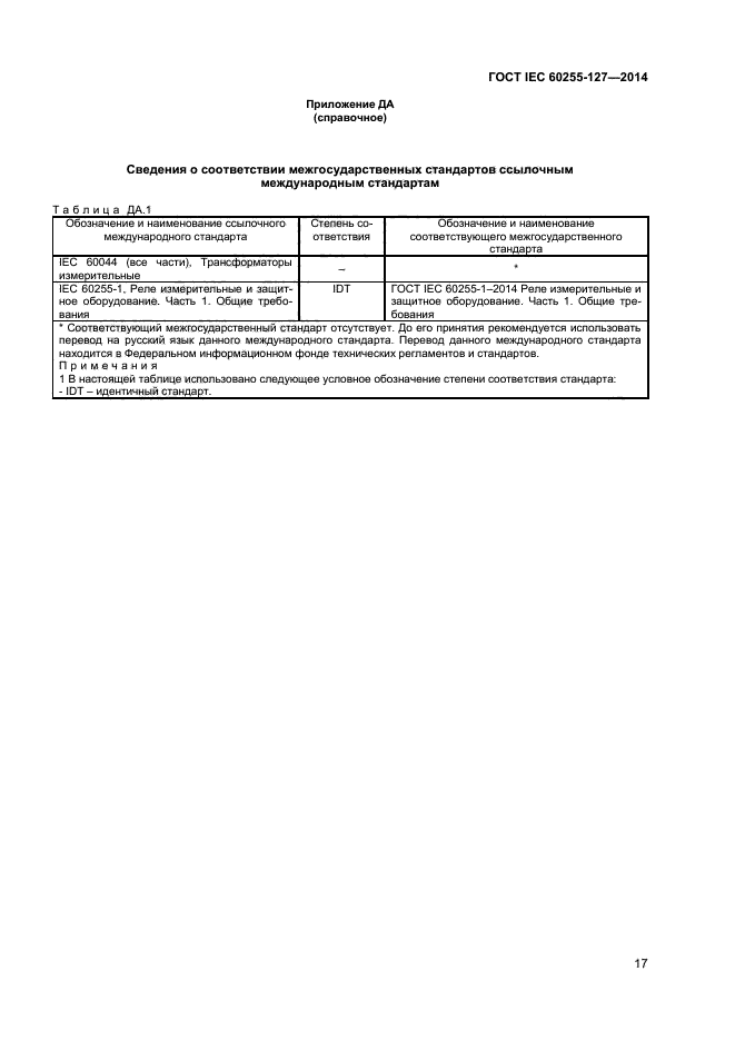 ГОСТ IEC 60255-127-2014