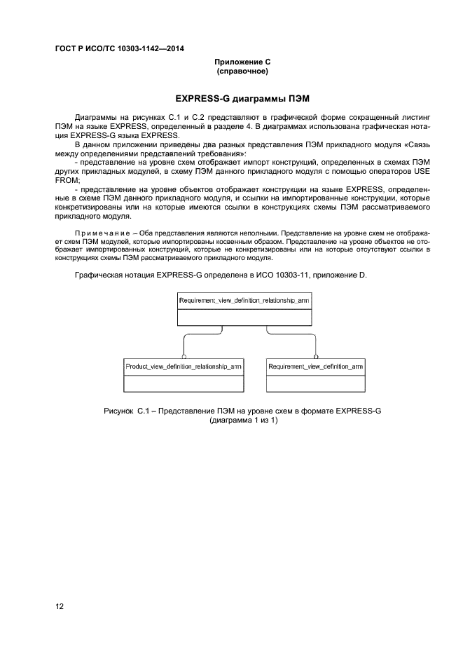 ГОСТ Р ИСО/ТС 10303-1142-2014