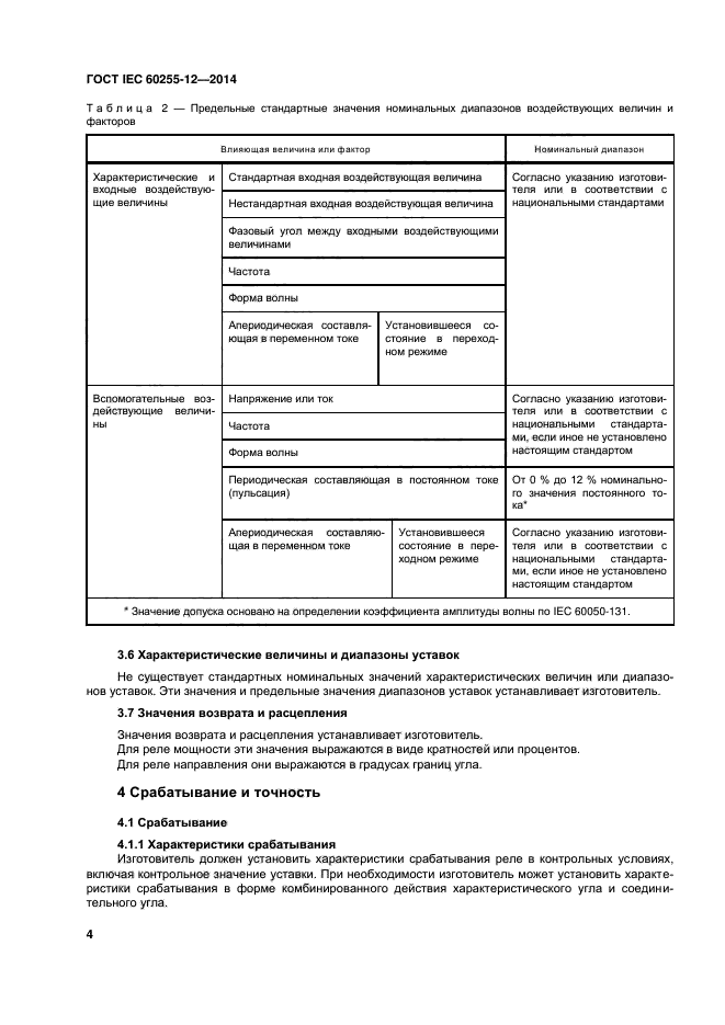 ГОСТ IEC 60255-12-2014