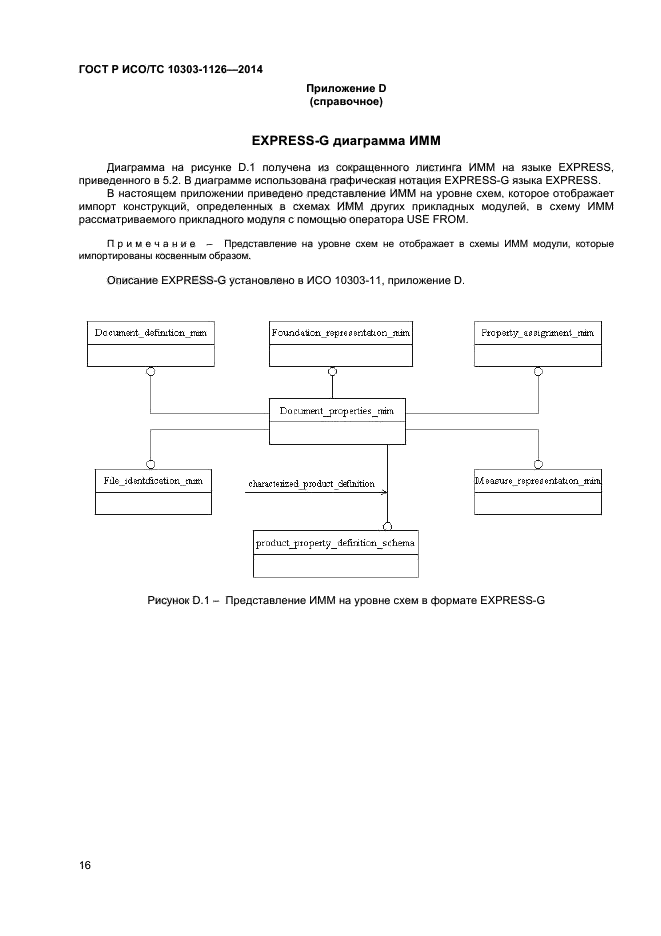 ГОСТ Р ИСО/ТС 10303-1126-2014