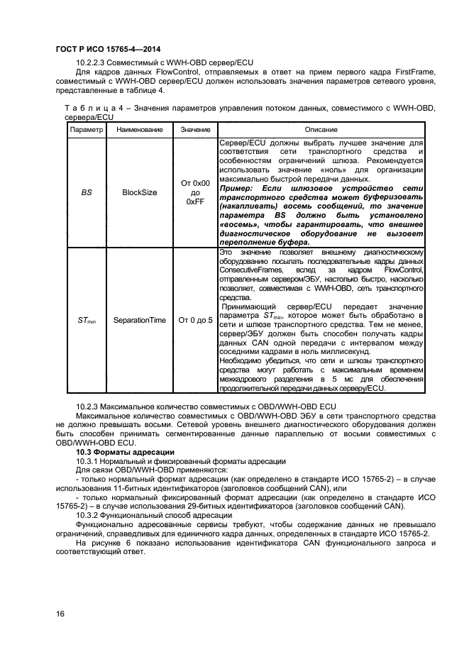 ГОСТ Р ИСО 15765-4-2014