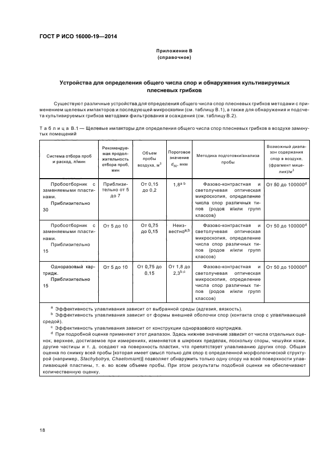 ГОСТ Р ИСО 16000-19-2014