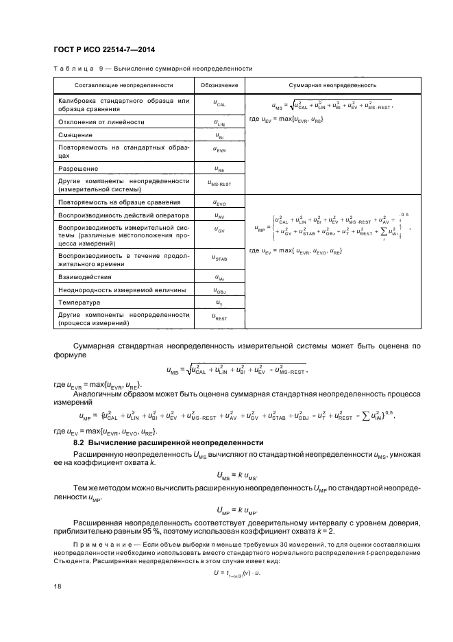 ГОСТ Р ИСО 22514-7-2014