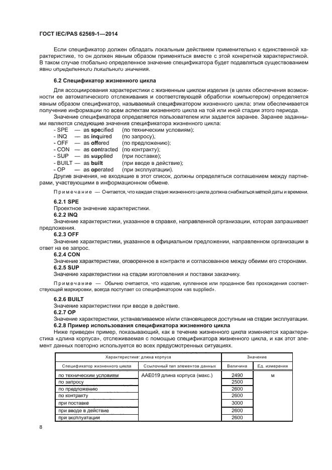 ГОСТ IEC/PAS 62569-1-2014