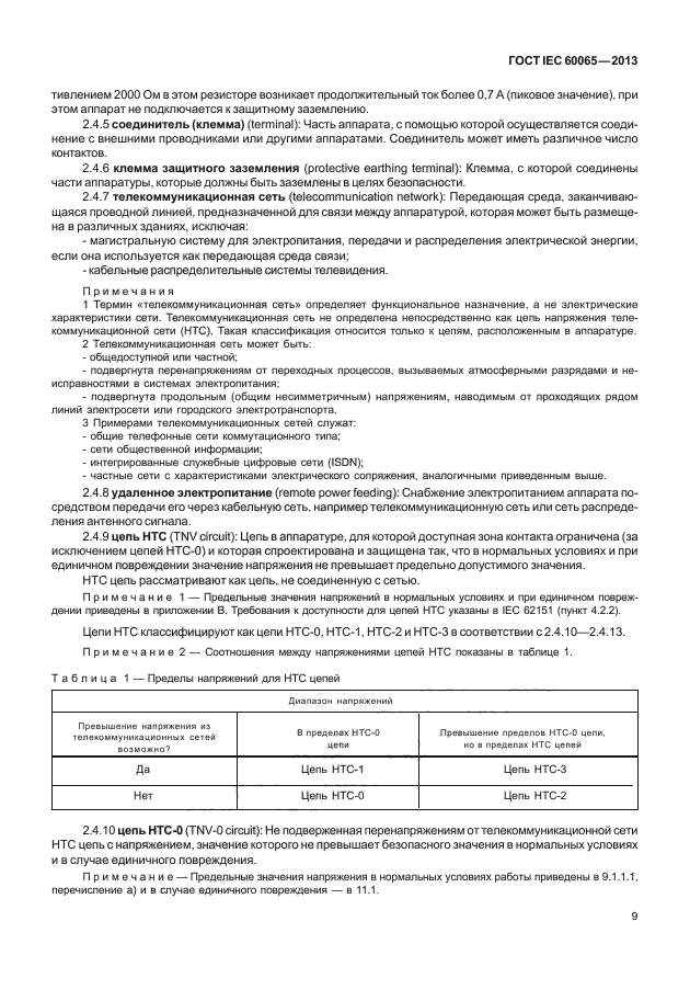 ГОСТ IEC 60065-2013