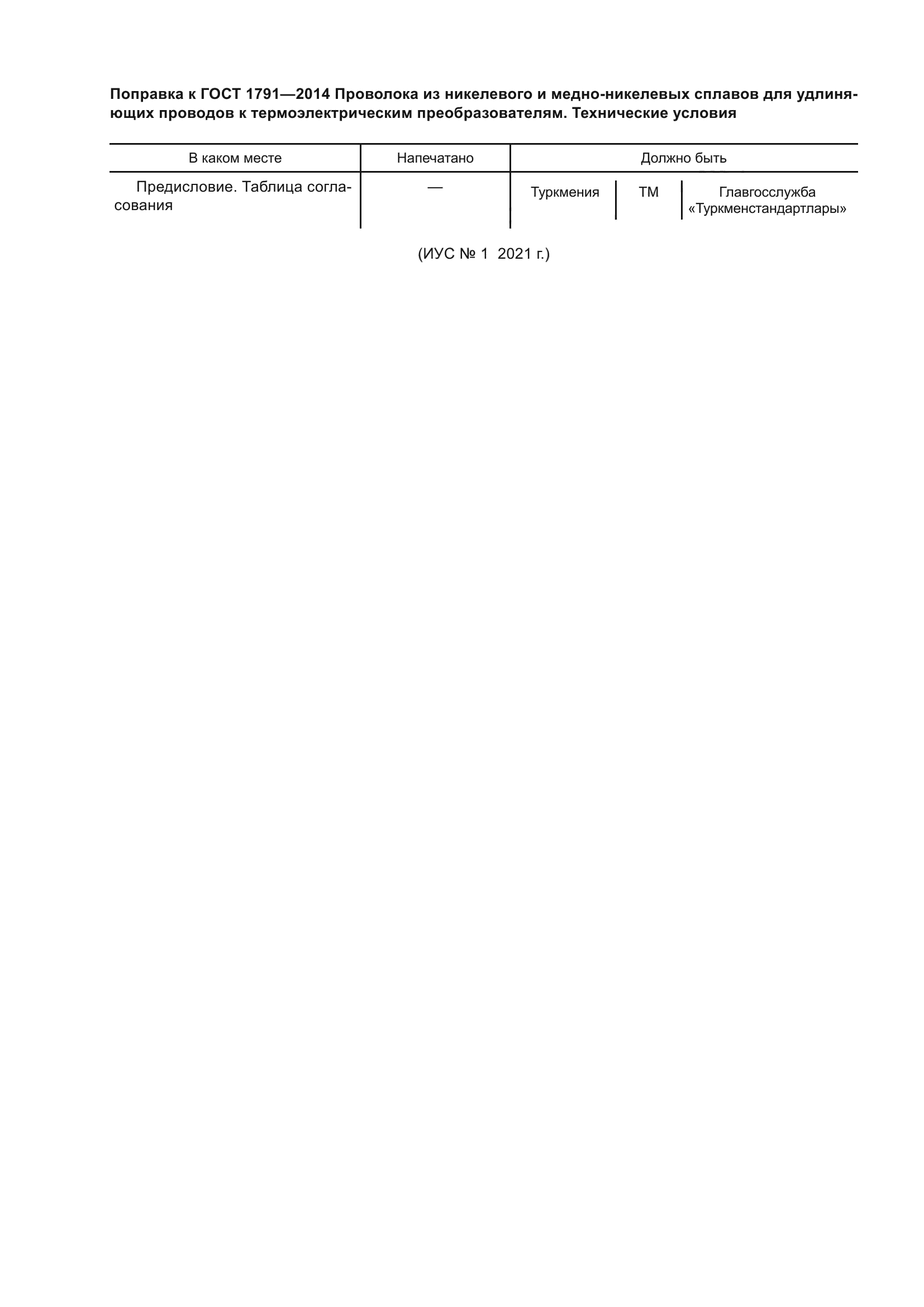 ГОСТ 1791-2014