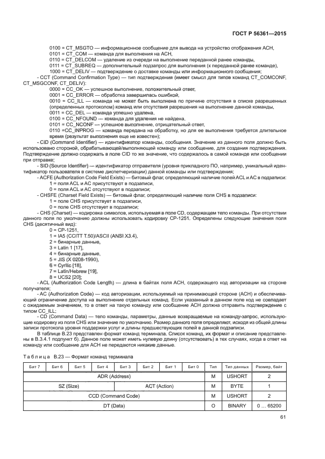 ГОСТ Р 56361-2015