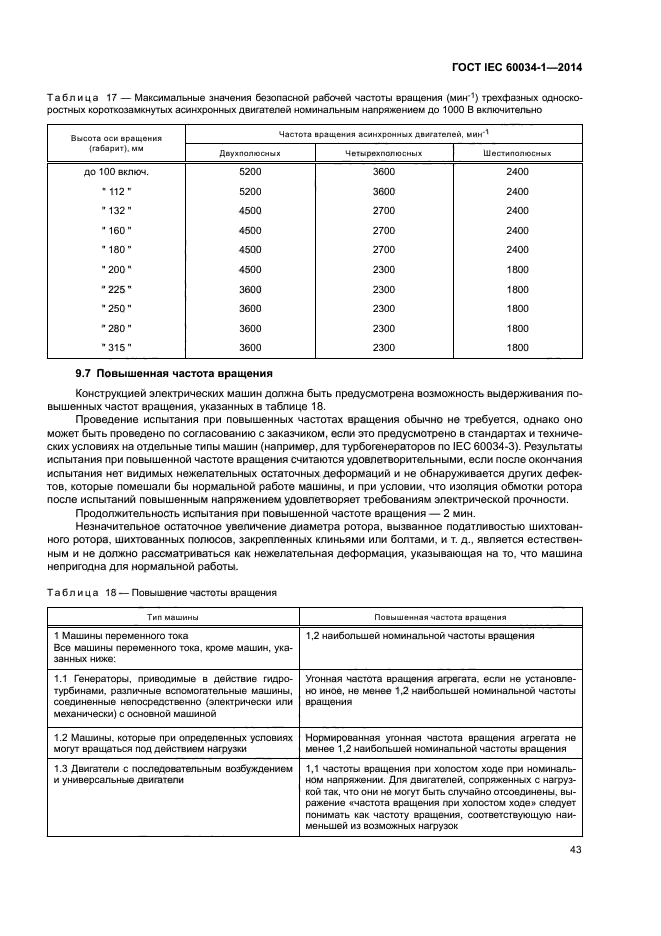 ГОСТ IEC 60034-1-2014