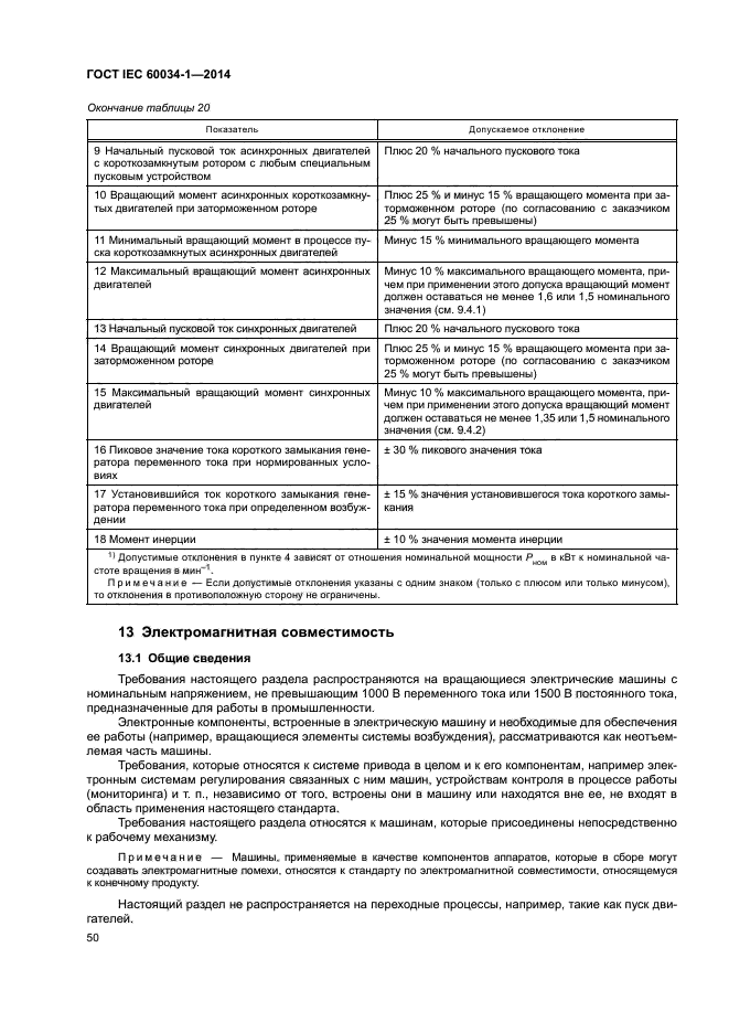 ГОСТ IEC 60034-1-2014