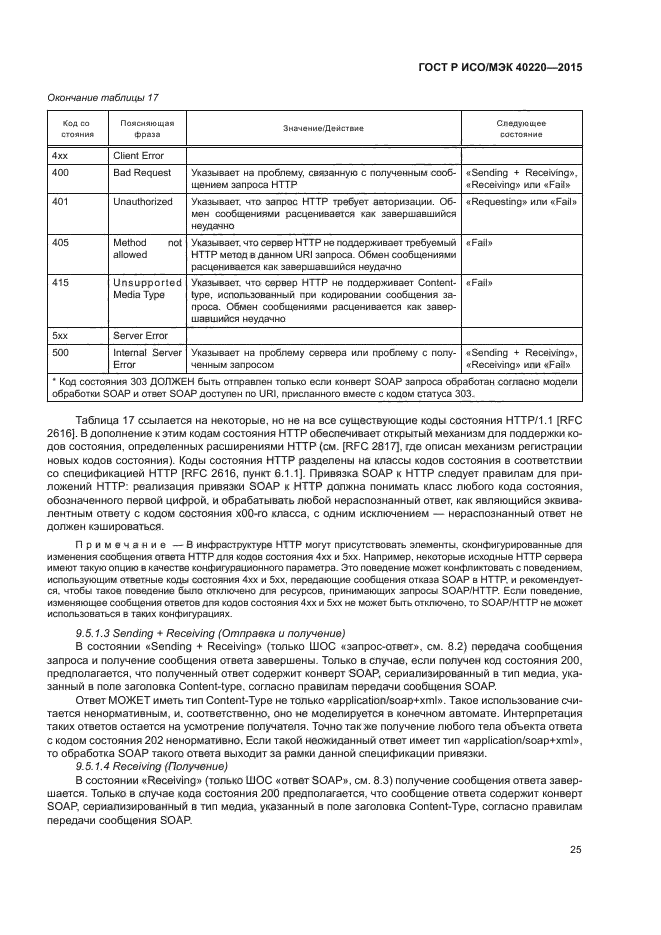 ГОСТ Р ИСО/МЭК 40220-2015