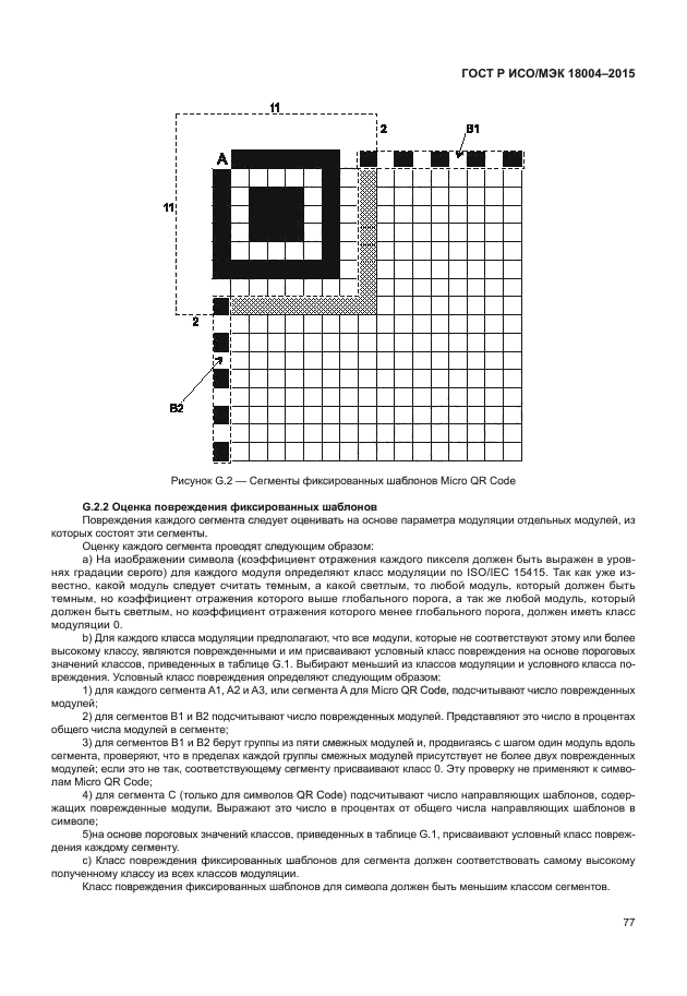 ГОСТ Р ИСО/МЭК 18004-2015