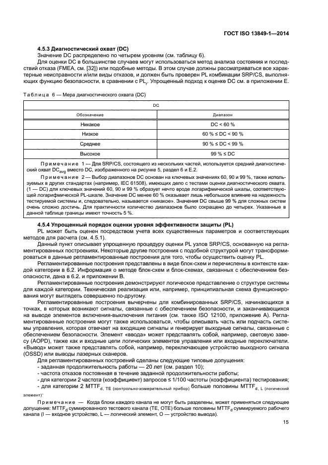 ГОСТ ISO 13849-1-2014