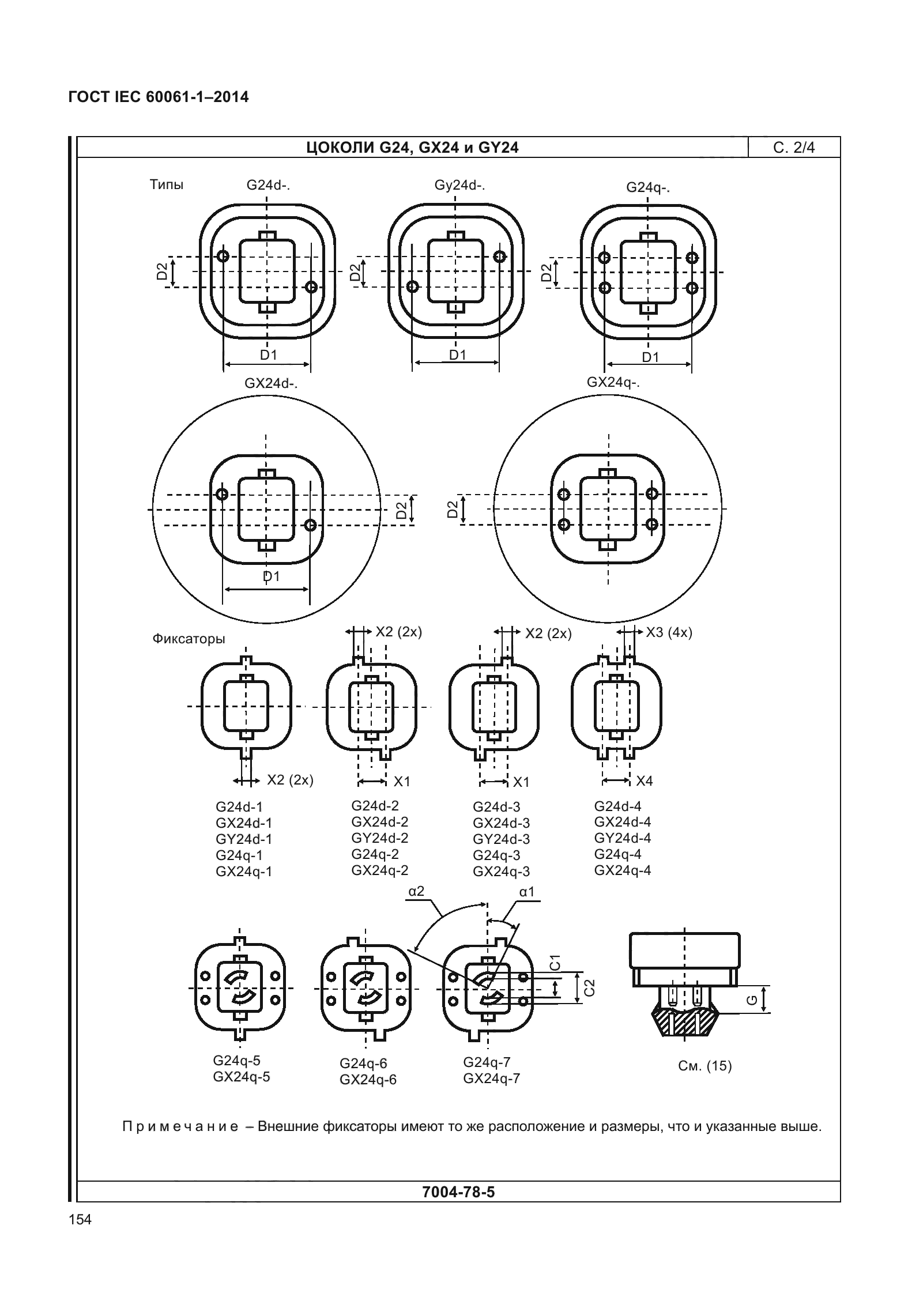 ГОСТ IEC 60061-1-2014