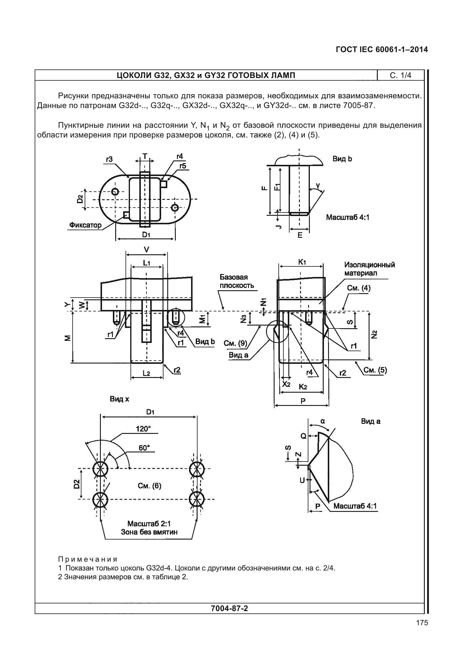 ГОСТ IEC 60061-1-2014