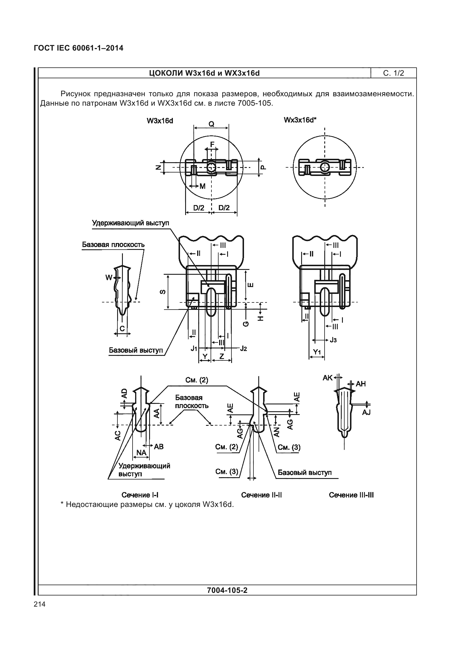 ГОСТ IEC 60061-1-2014