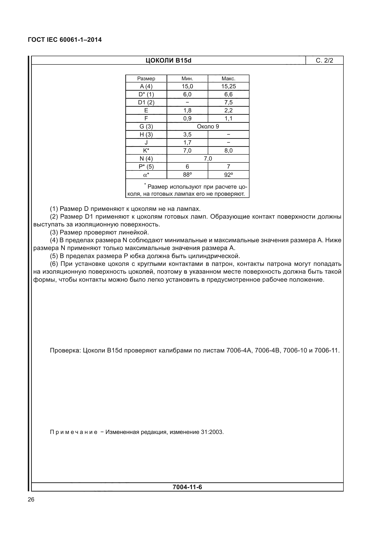 ГОСТ IEC 60061-1-2014