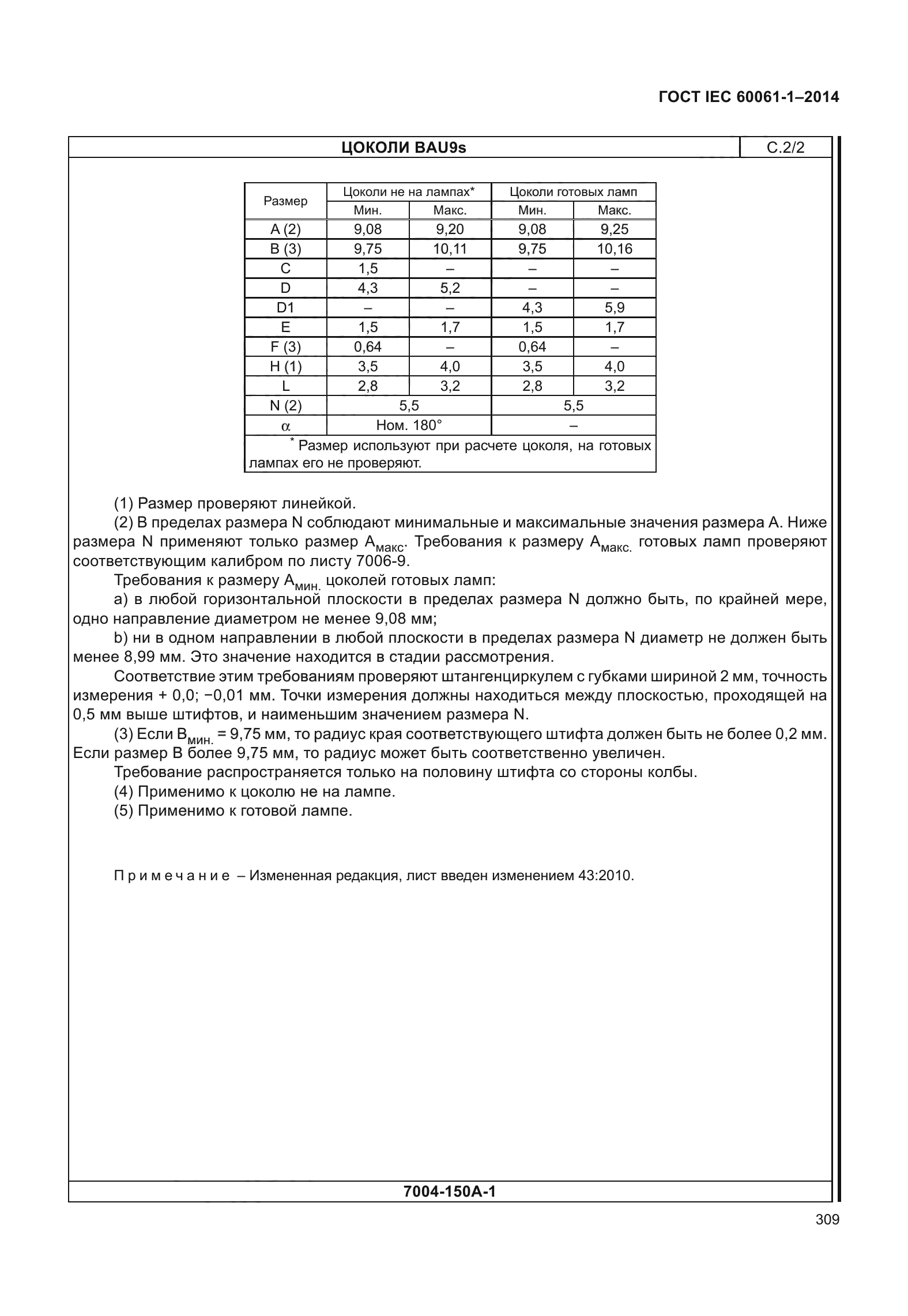 ГОСТ IEC 60061-1-2014