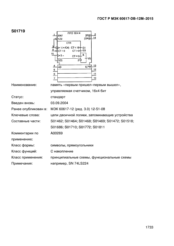 ГОСТ Р МЭК 60617-DB-12M-2015