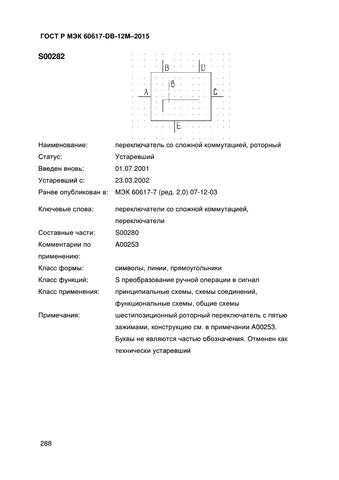 ГОСТ Р МЭК 60617-DB-12M-2015