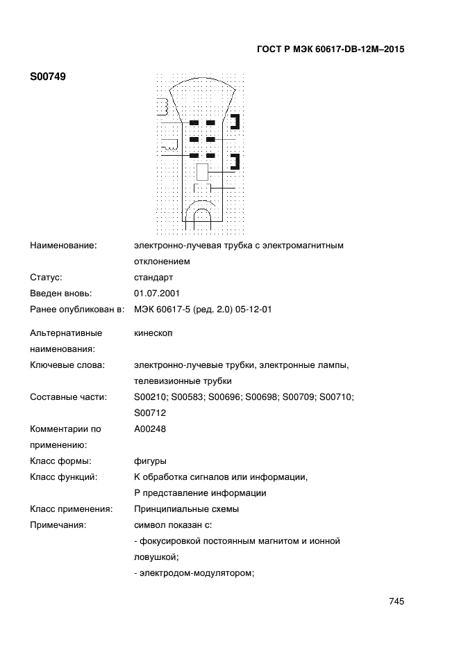 ГОСТ Р МЭК 60617-DB-12M-2015