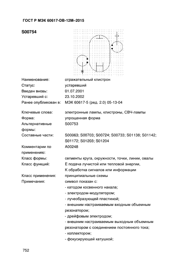 ГОСТ Р МЭК 60617-DB-12M-2015