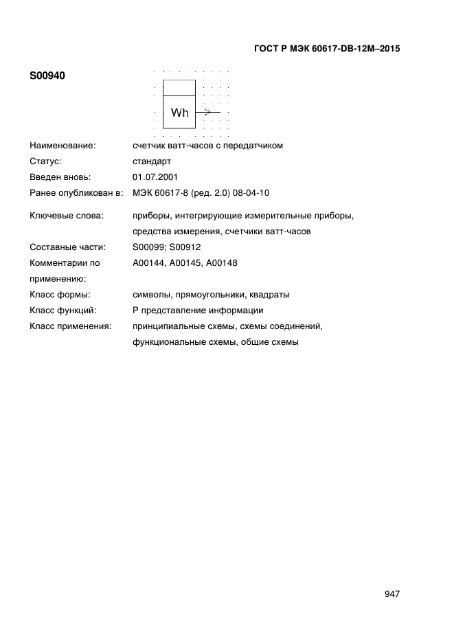 ГОСТ Р МЭК 60617-DB-12M-2015