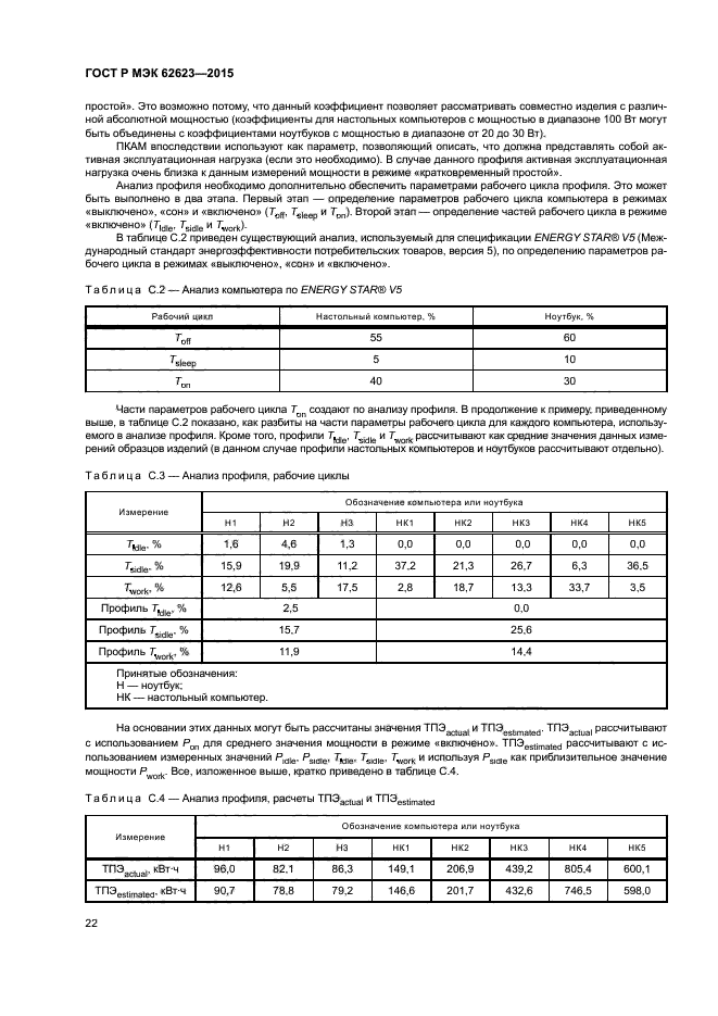 ГОСТ Р МЭК 62623-2015