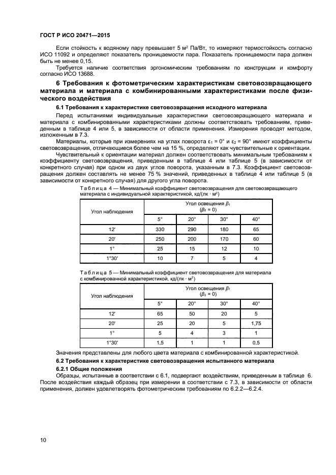 ГОСТ Р ИСО 20471-2015