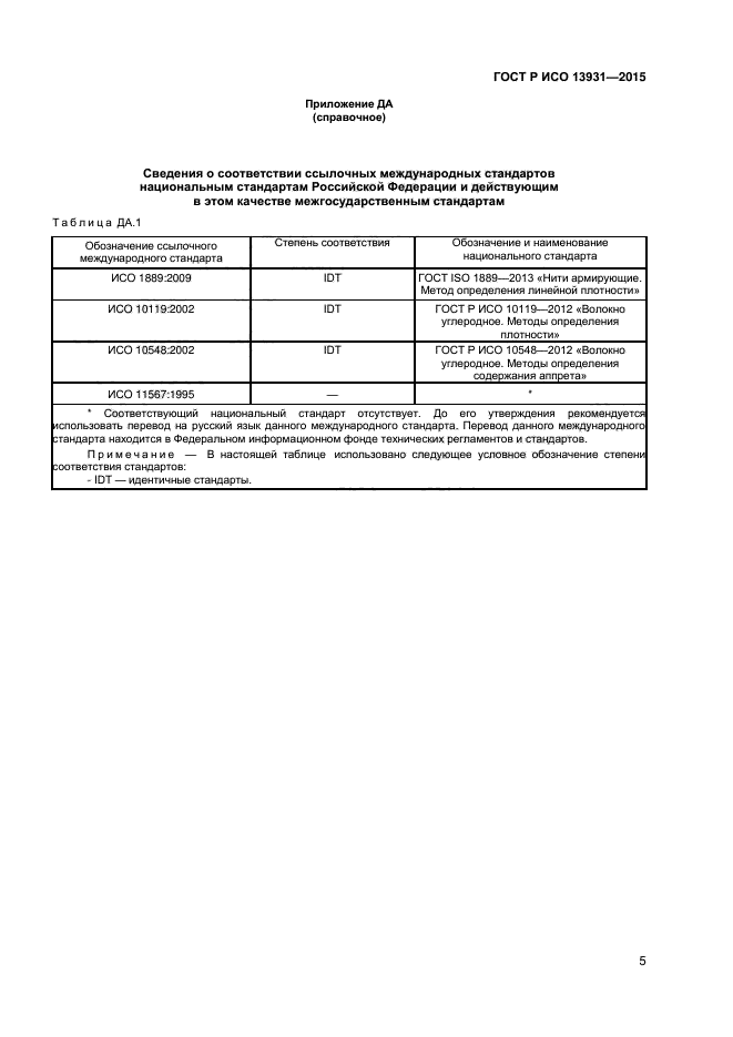 ГОСТ Р ИСО 13931-2015