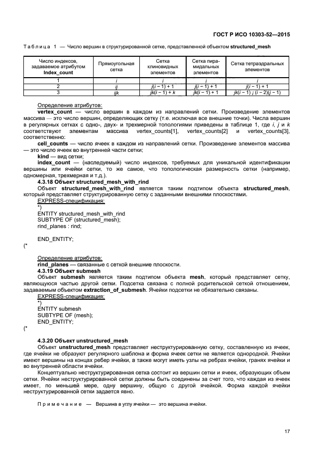 ГОСТ Р ИСО 10303-52-2015