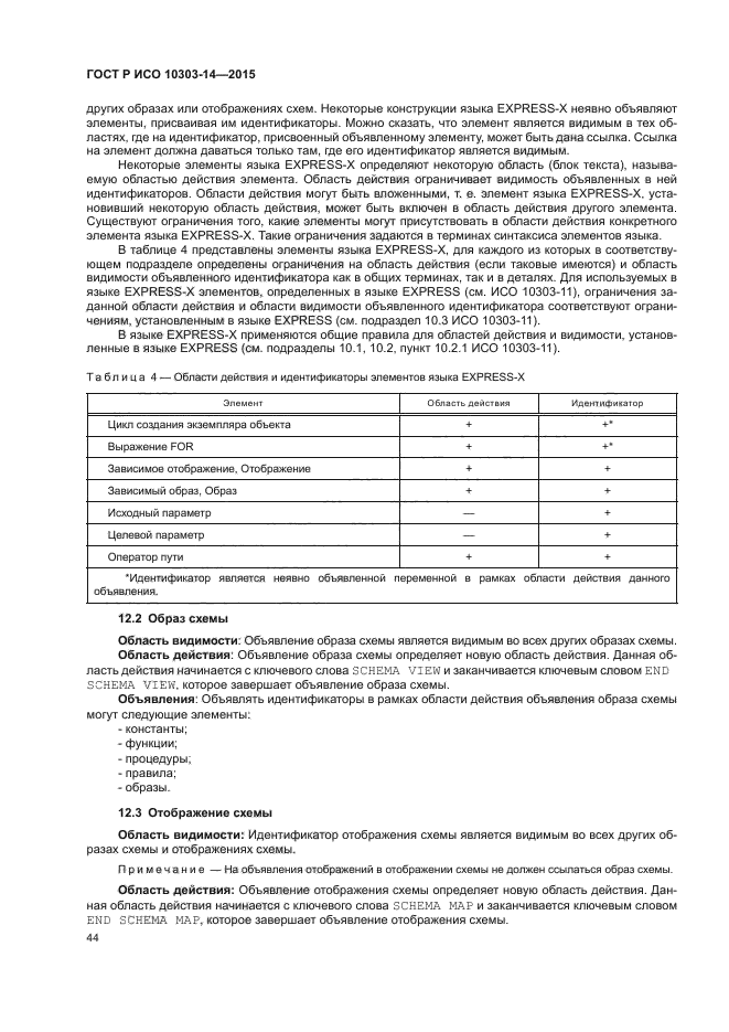 ГОСТ Р ИСО 10303-14-2015