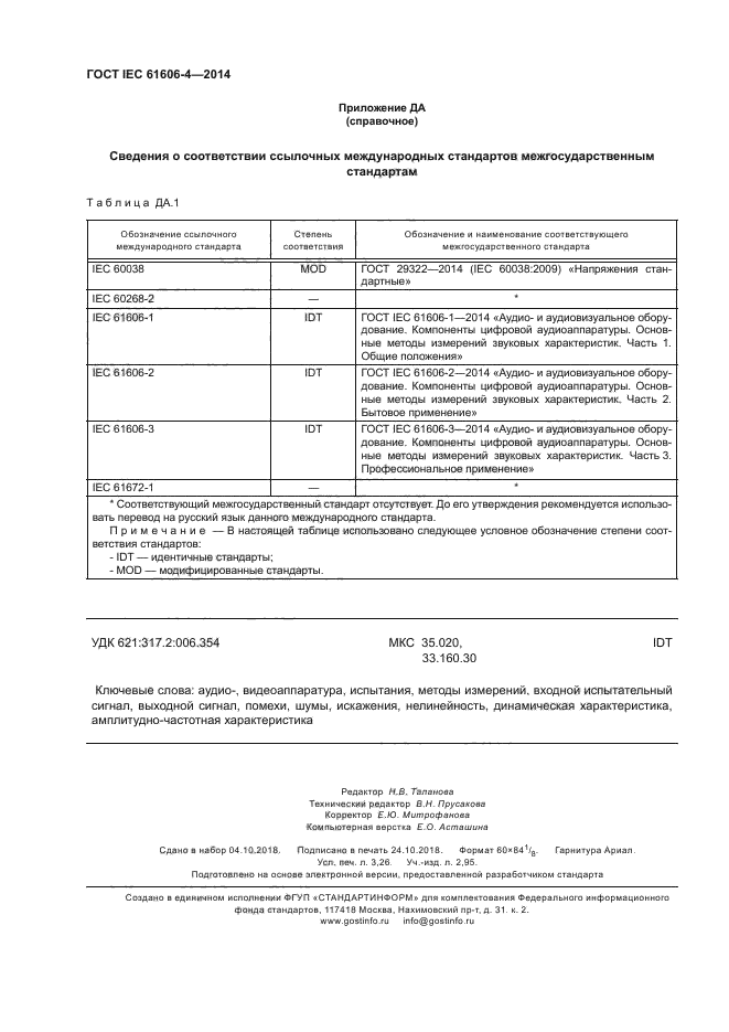 ГОСТ IEC 61606-4-2014