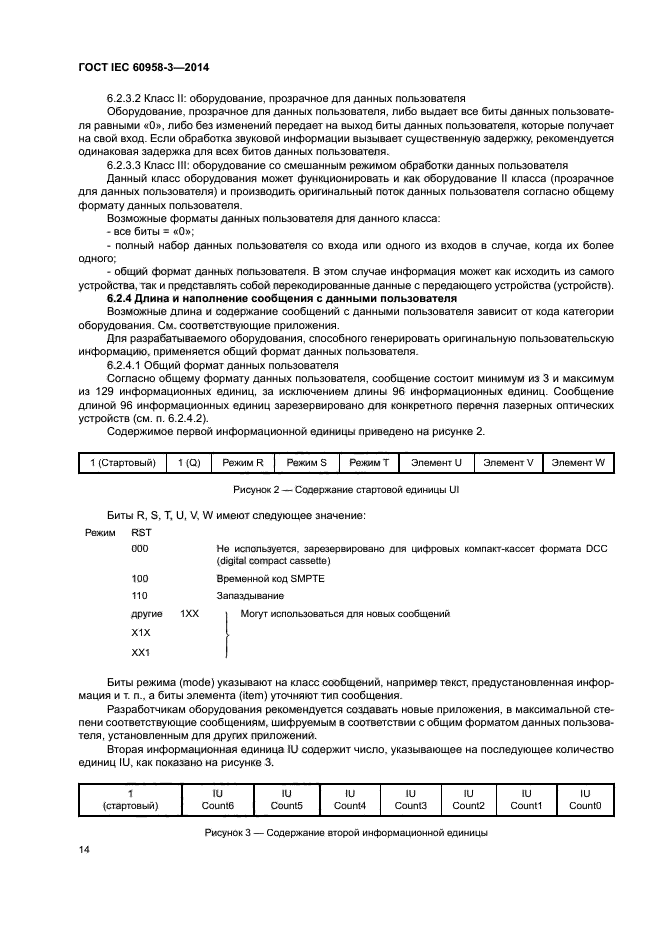 ГОСТ IEC 60958-3-2014