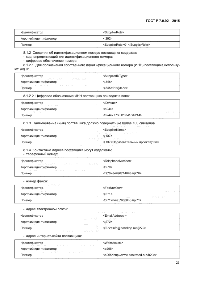 ГОСТ Р 7.0.92-2015