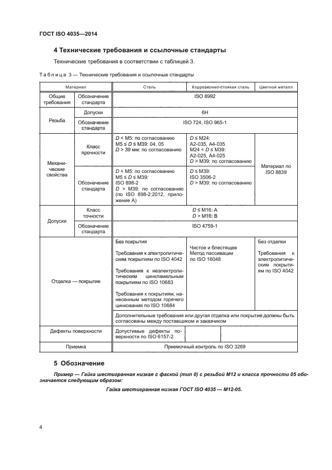 ГОСТ ISO 4035-2014