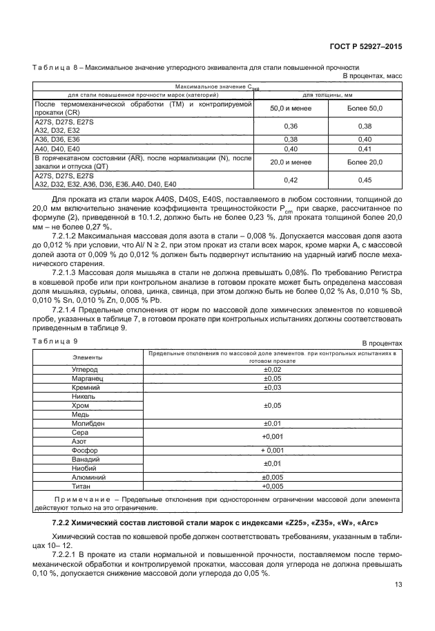 ГОСТ Р 52927-2015