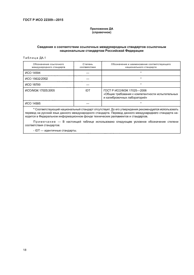 ГОСТ Р ИСО 22309-2015