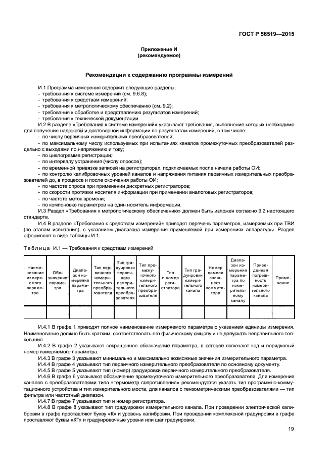 ГОСТ Р 56519-2015