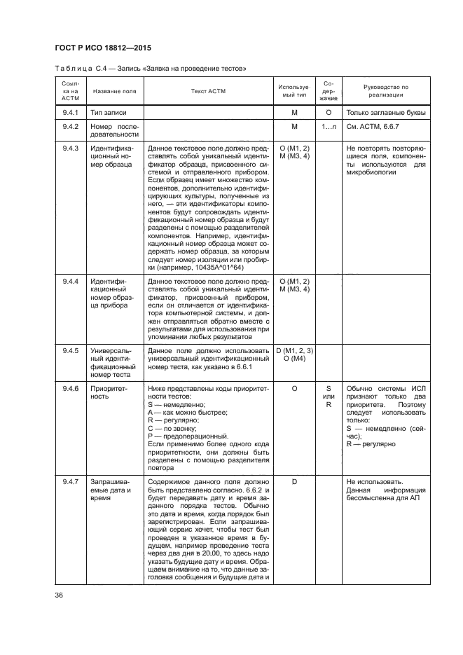 ГОСТ Р ИСО 18812-2015