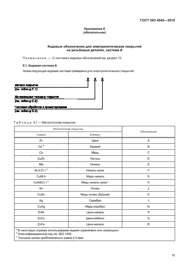 ГОСТ ISO 4042-2015