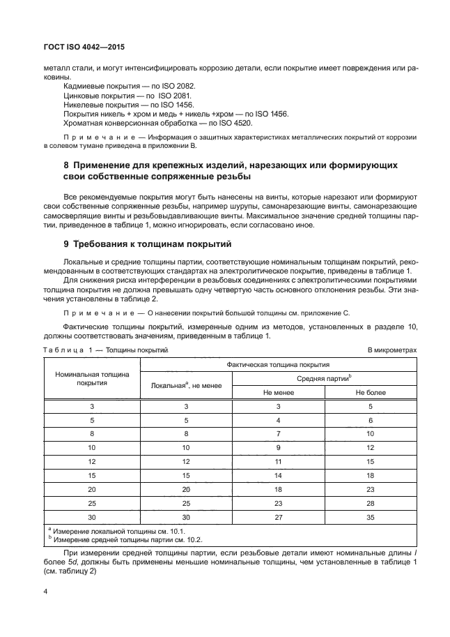 ГОСТ ISO 4042-2015