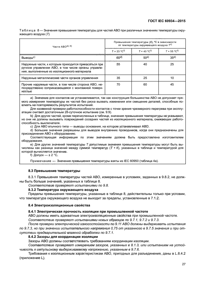 ГОСТ IEC 60934-2015