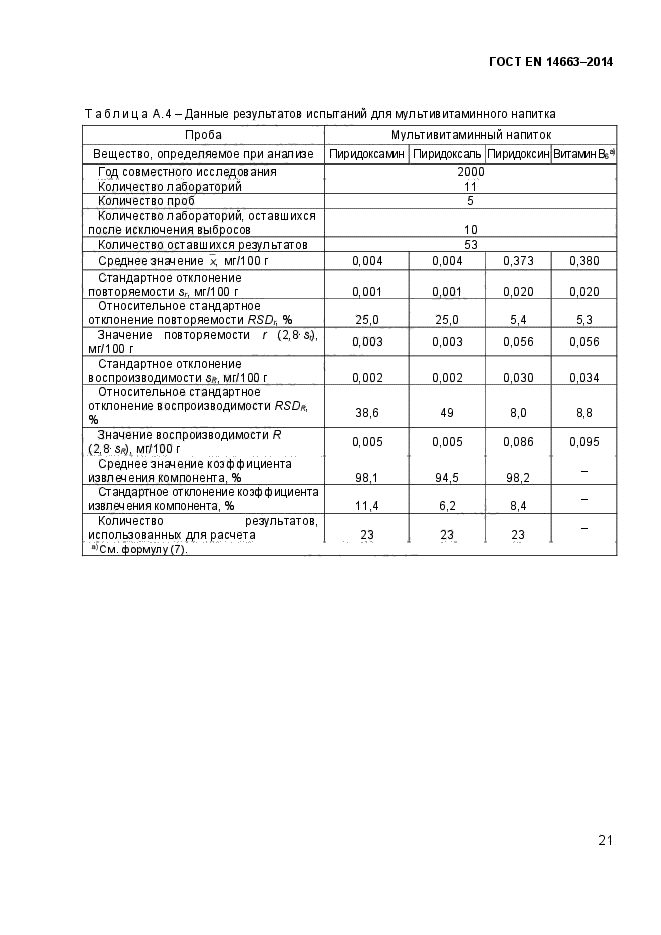 ГОСТ EN 14663-2014