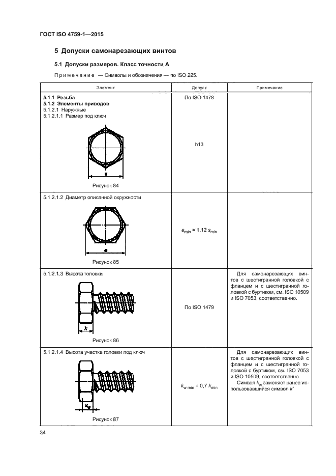 ГОСТ ISO 4759-1-2015