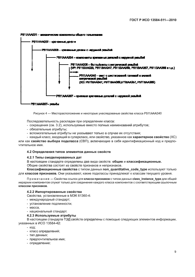 ГОСТ Р ИСО 13584-511-2010