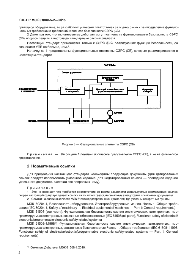 ГОСТ Р МЭК 61800-5-2-2015