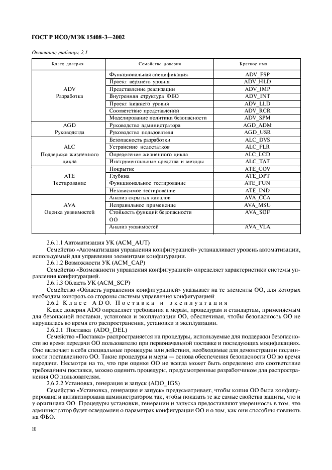 ГОСТ Р ИСО/МЭК 15408-3-2002