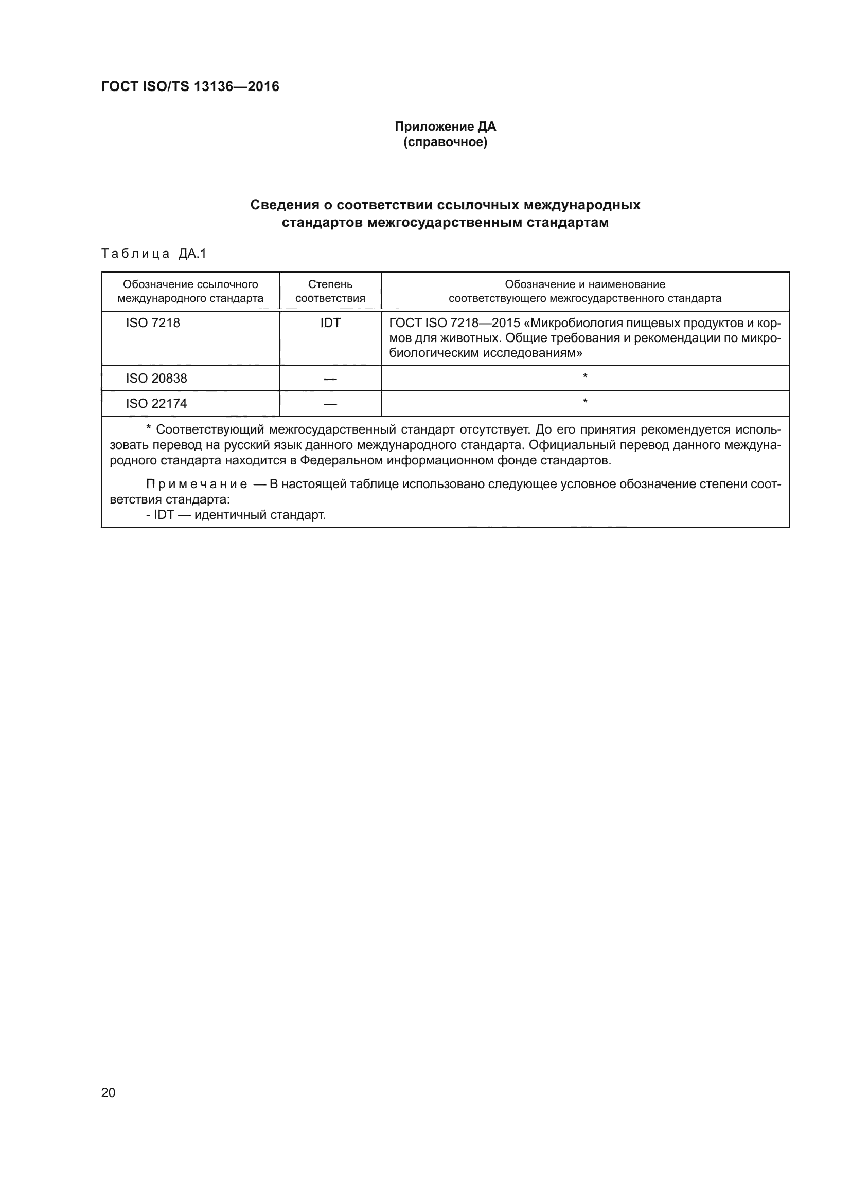 ГОСТ ISO/TS 13136-2016