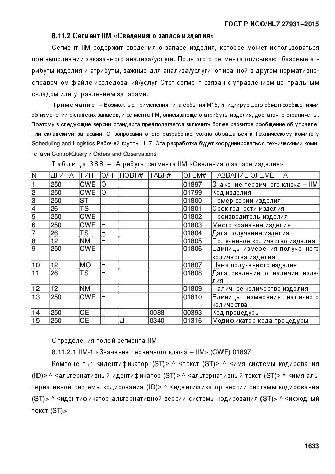 ГОСТ Р ИСО/HL7 27931-2015