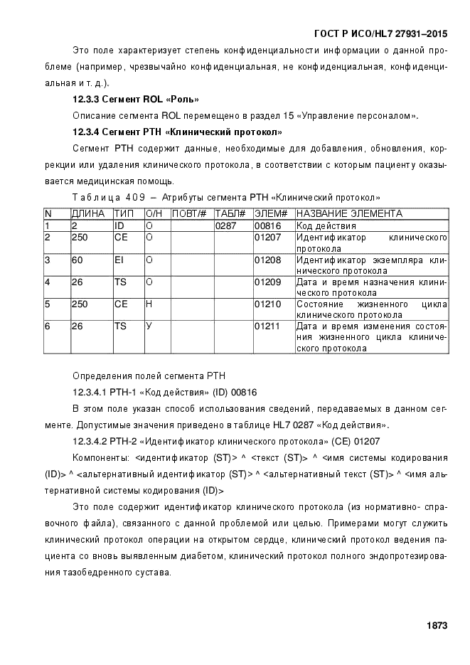 ГОСТ Р ИСО/HL7 27931-2015